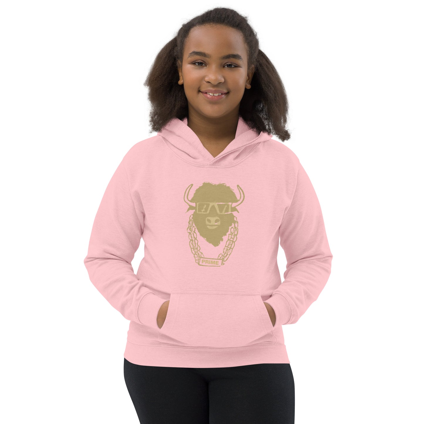 Kids Hoodie - Gold Logo