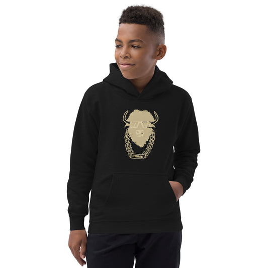 Kids Hoodie - Gold Logo