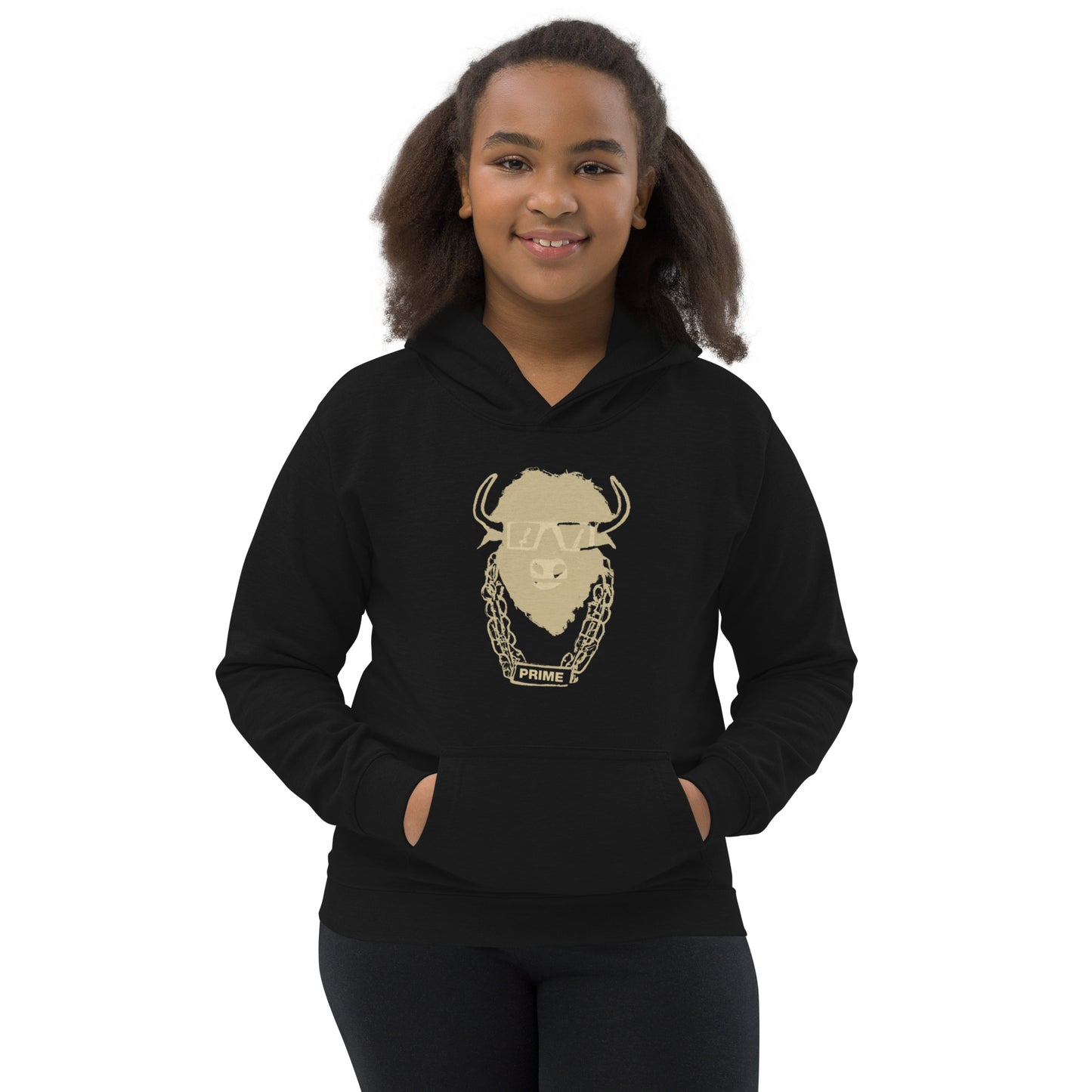 Kids Hoodie - Gold Logo