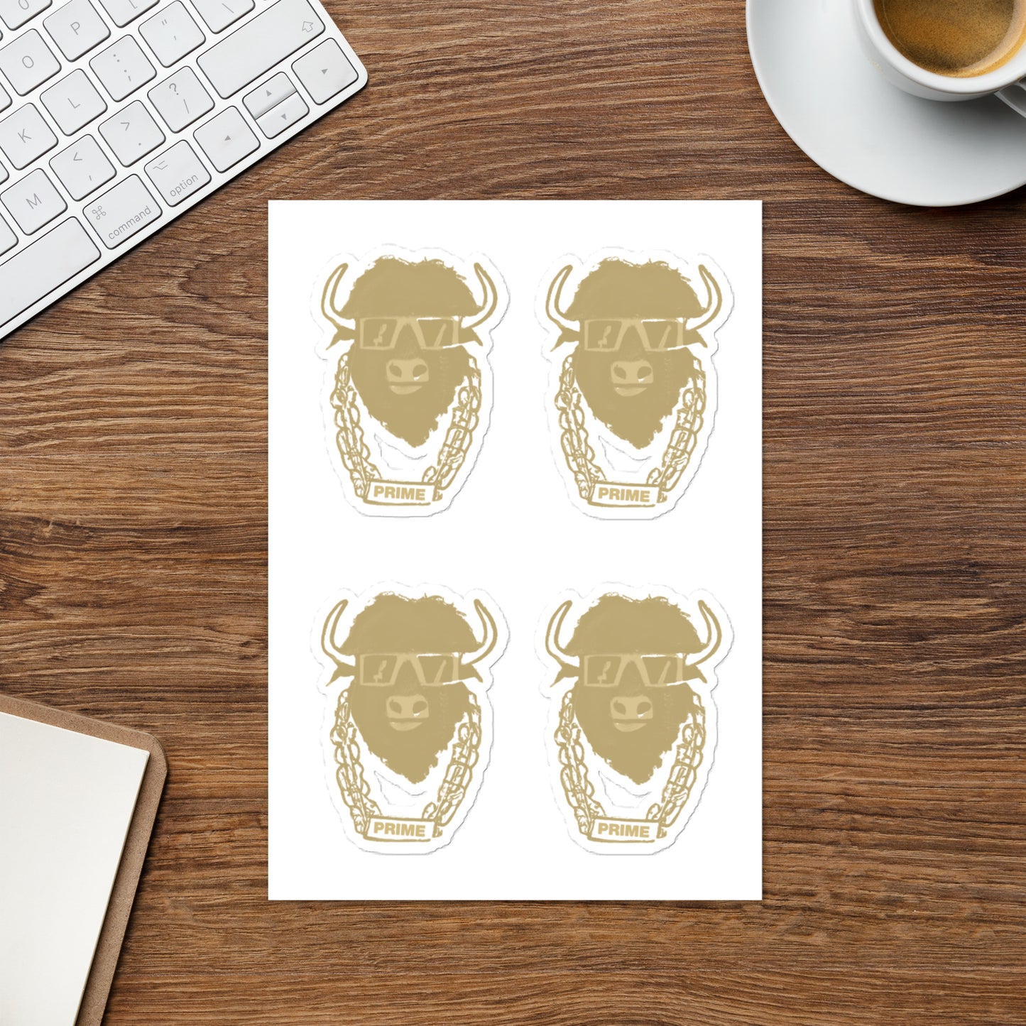 Sticker Sheet - Gold