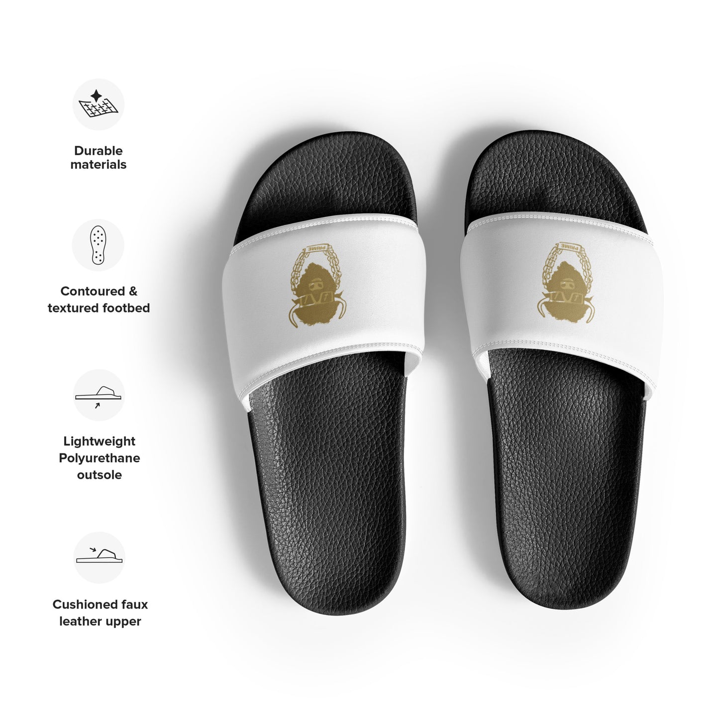 Men’s Slides - Gold Logo