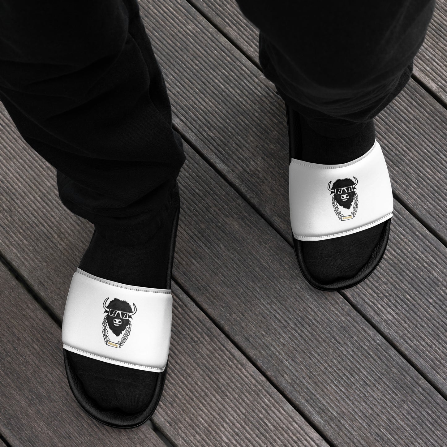 Men’s Slides - Black Logo