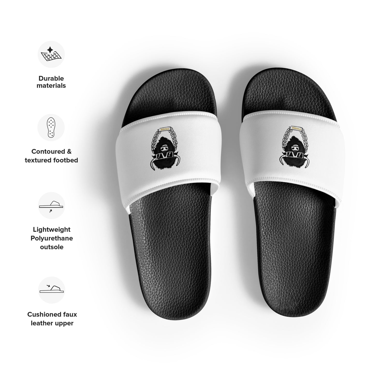 Men’s Slides - Black Logo