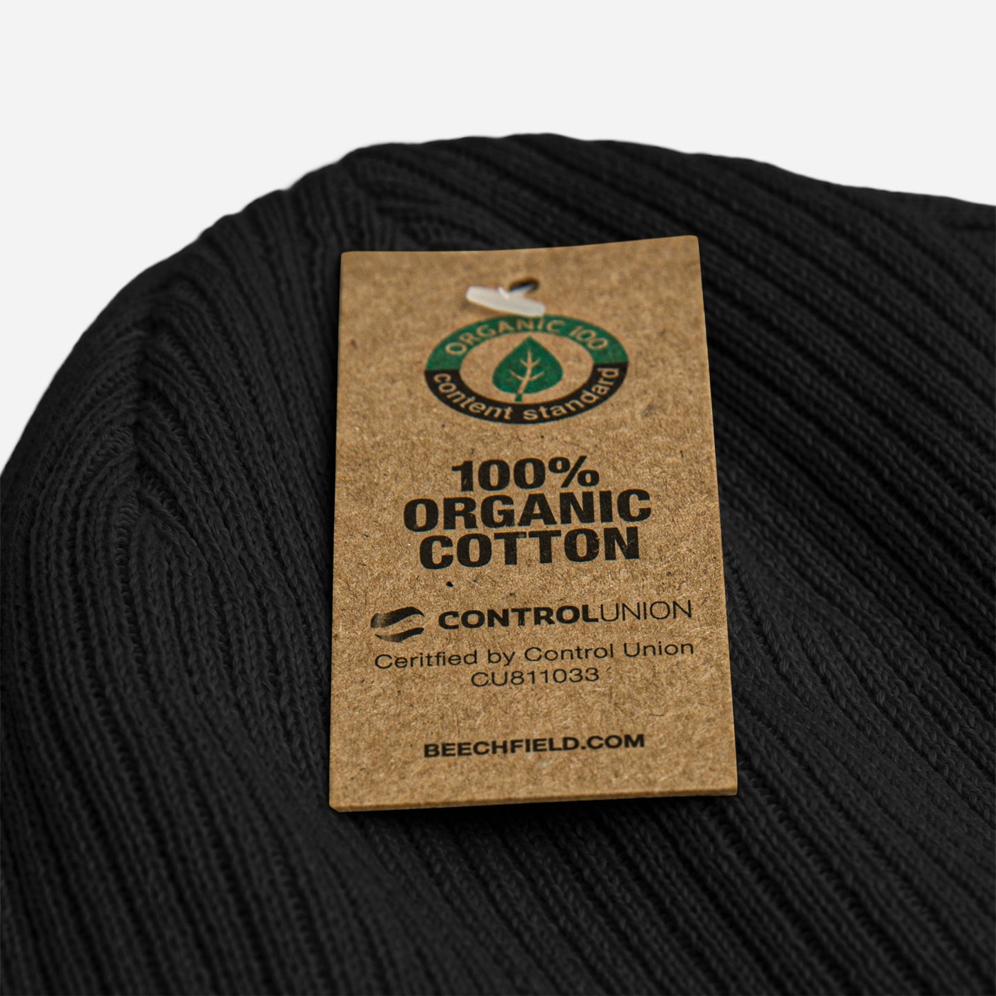 Prime Organic Ribbed Beanie