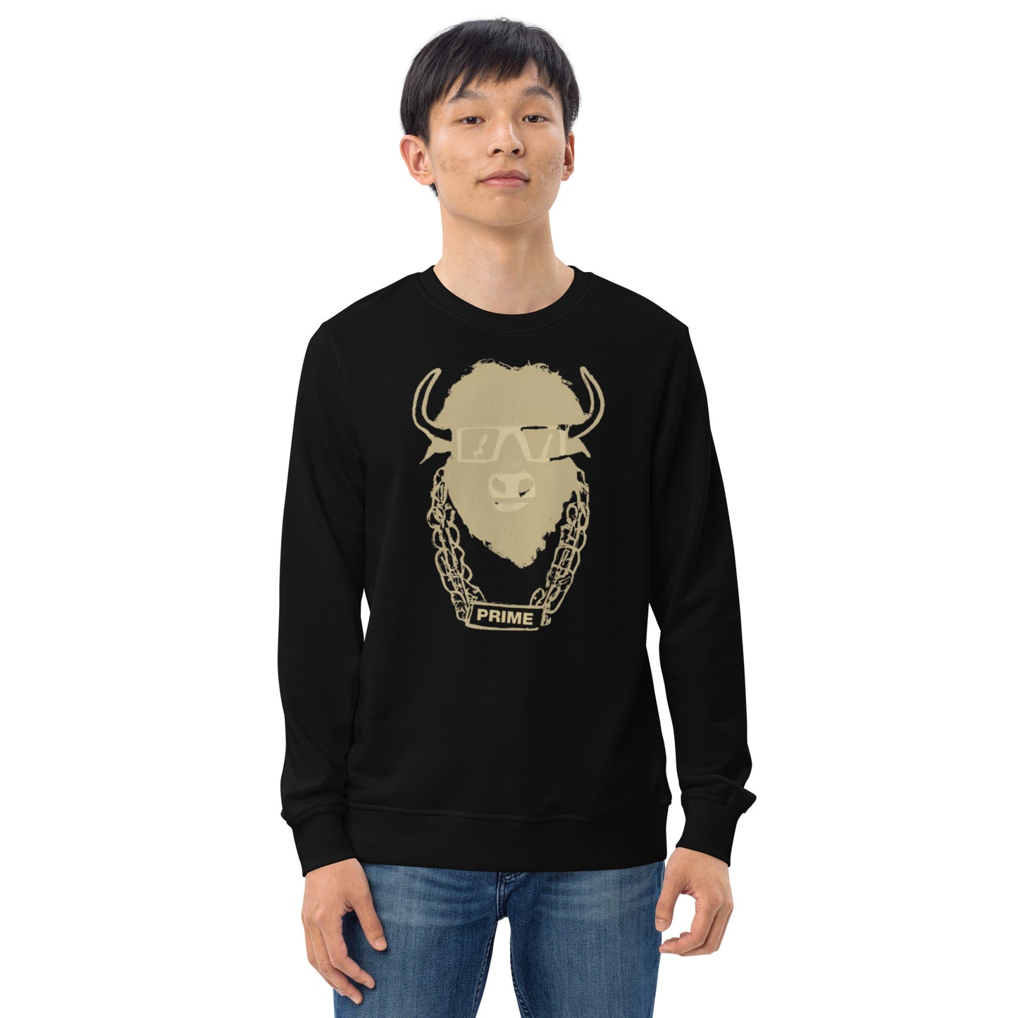 Unisex Organic Sweatshirt - Gold Logo