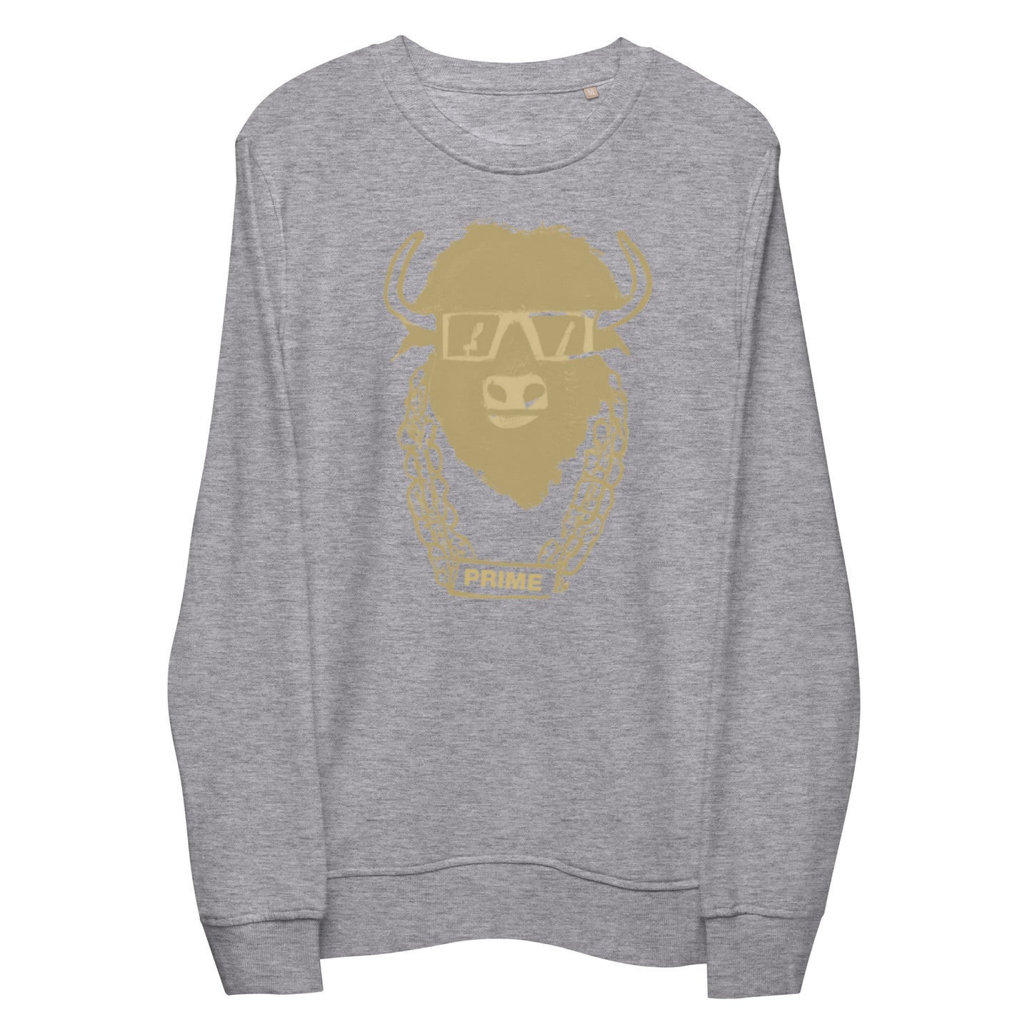 Unisex Organic Sweatshirt - Gold Logo